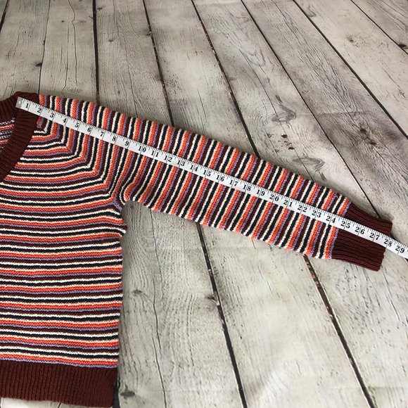 Madewell Striped Pullover Knit Sweater Medium - Picture 9 of 11
